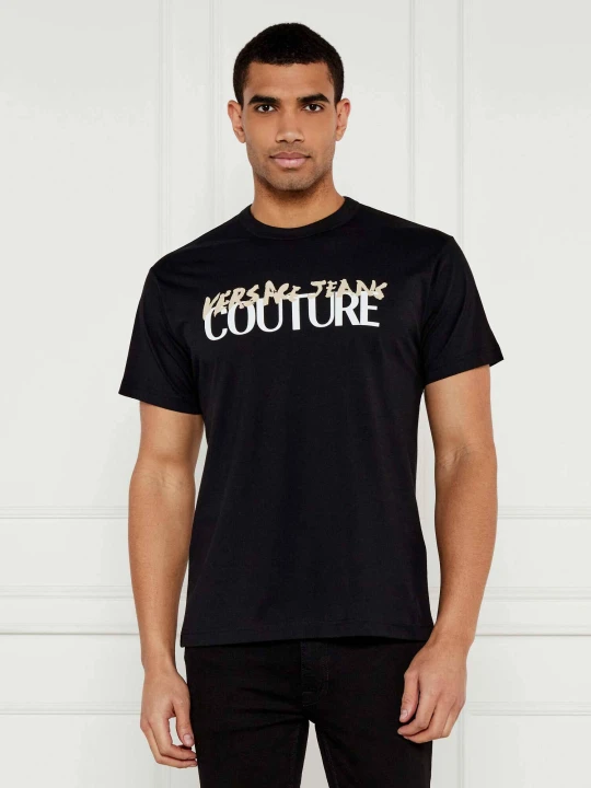 Zdjęcie produktu Versace Jeans Couture T-shirt | Regular Fit czarny