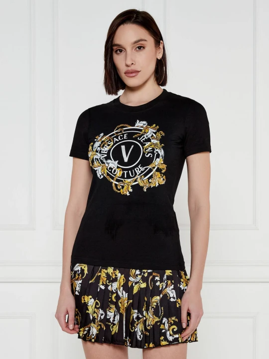 Zdjęcie produktu Versace Jeans Couture T-shirt | Regular Fit czarny