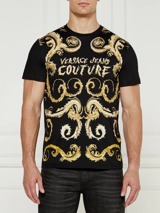 Zdjęcie produktu Versace Jeans Couture T-shirt | Regular Fit czarny