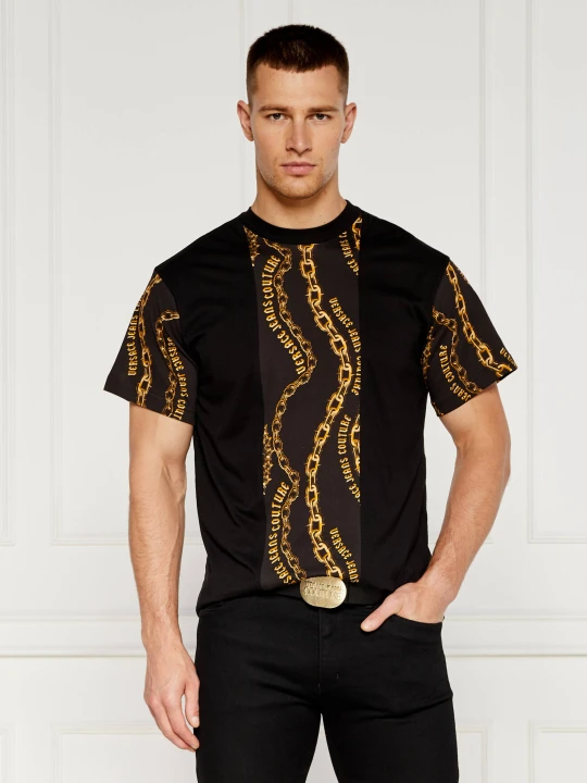 Zdjęcie produktu Versace Jeans Couture T-shirt | Regular Fit czarny