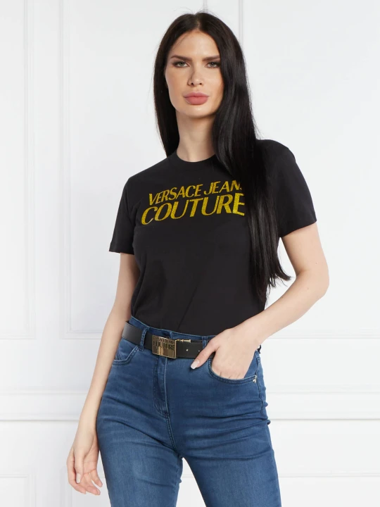 Zdjęcie produktu Versace Jeans Couture T-shirt | Regular Fit czarny