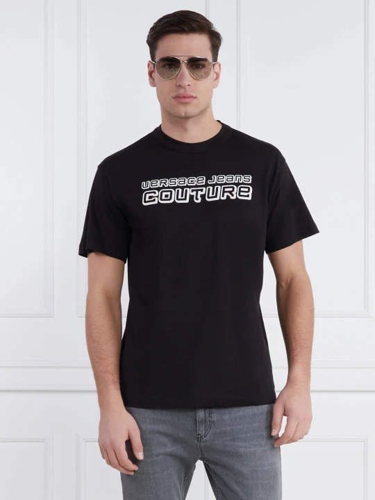 Zdjęcie produktu Versace Jeans Couture T-shirt | Regular Fit czarny