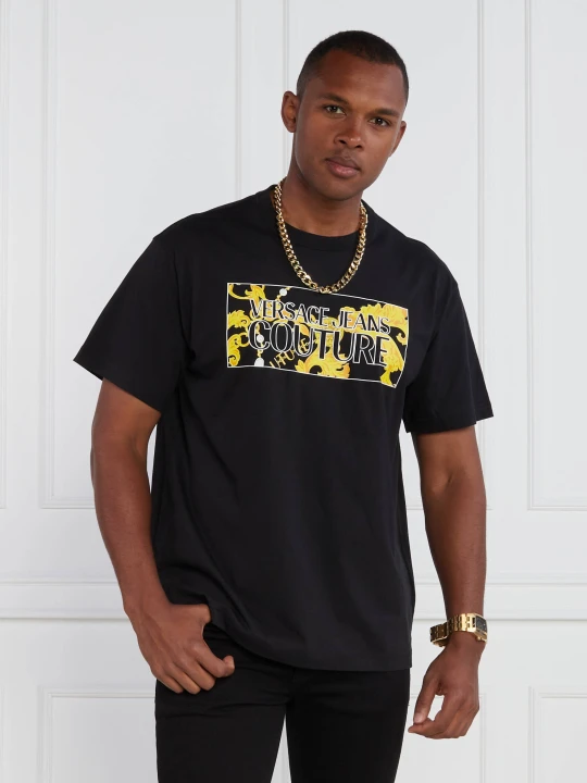 Zdjęcie produktu Versace Jeans Couture T-shirt | Regular Fit czarny