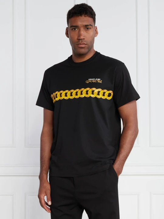 Zdjęcie produktu Versace Jeans Couture T-shirt | Regular Fit czarny