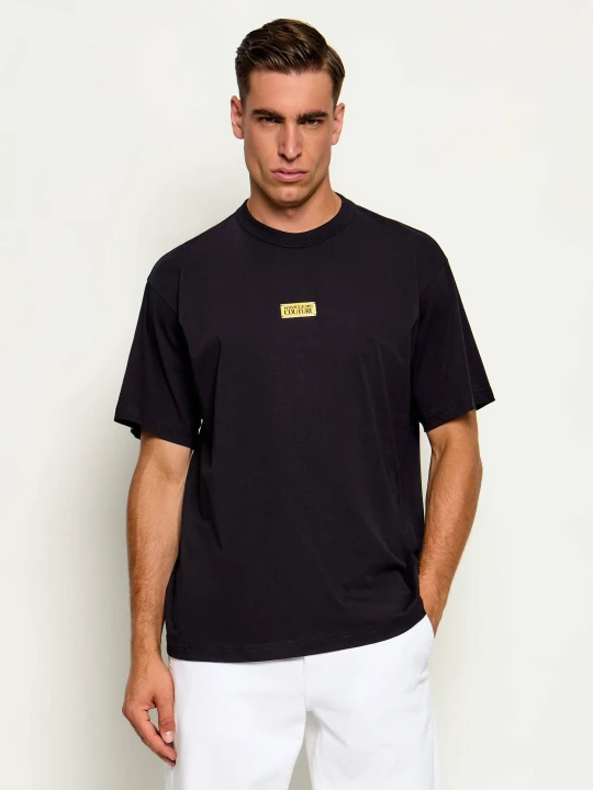 Zdjęcie produktu Versace Jeans Couture T-shirt | Regular Fit czarny