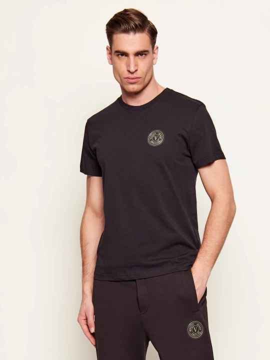 Zdjęcie produktu Versace Jeans Couture T-shirt | Slim Fit czarny