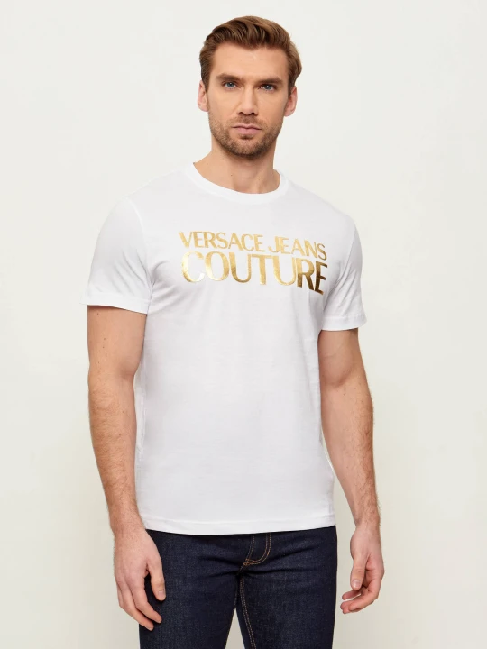 Zdjęcie produktu Versace Jeans Couture T-shirt | Slim Fit biały