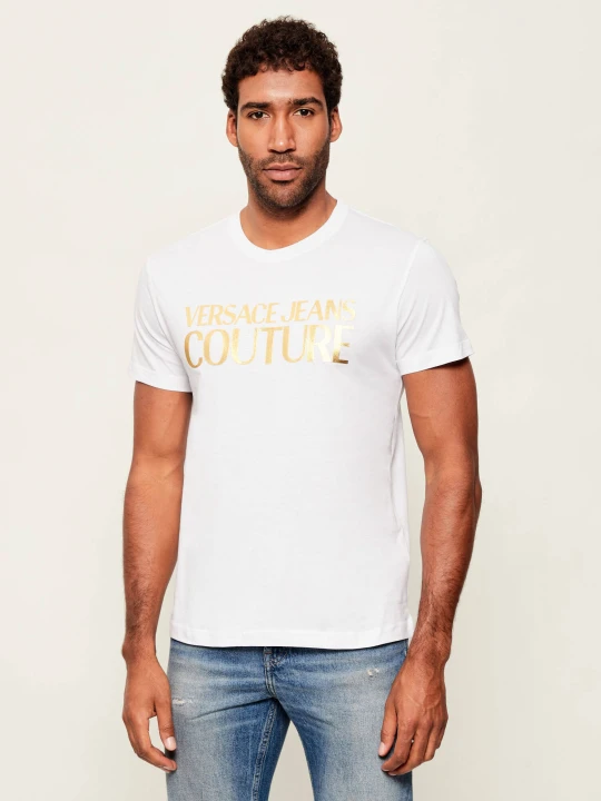 Zdjęcie produktu Versace Jeans Couture T-shirt | Slim Fit biały