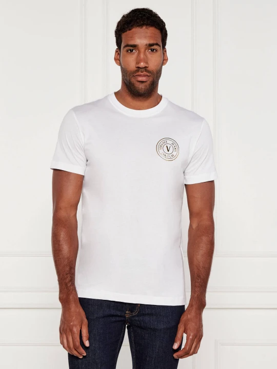 Zdjęcie produktu Versace Jeans Couture T-shirt | Slim Fit biały