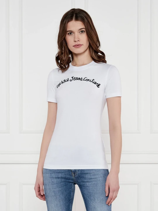 Zdjęcie produktu Versace Jeans Couture T-shirt | Slim Fit biały