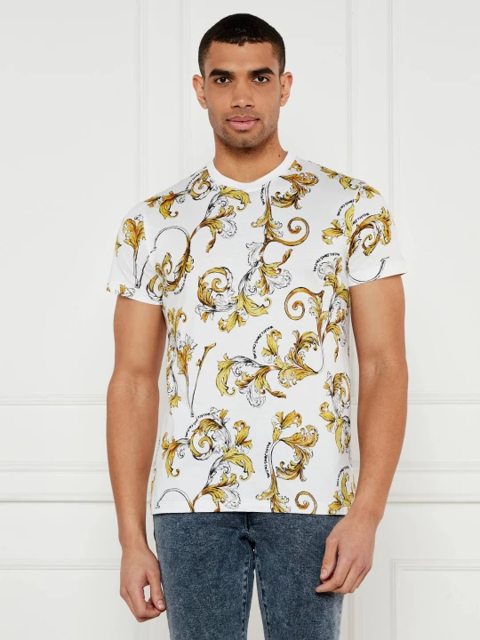 Zdjęcie produktu Versace Jeans Couture T-shirt | Slim Fit biały