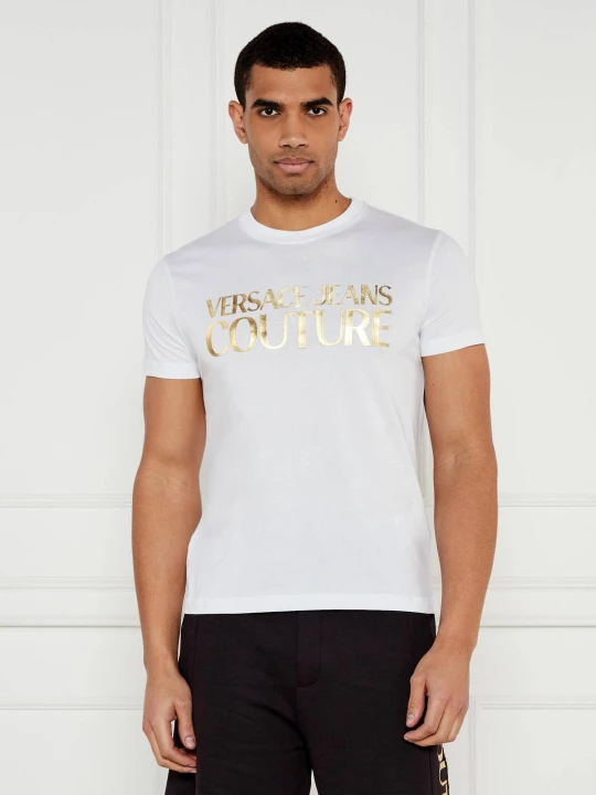 Zdjęcie produktu Versace Jeans Couture T-shirt | Slim Fit biały