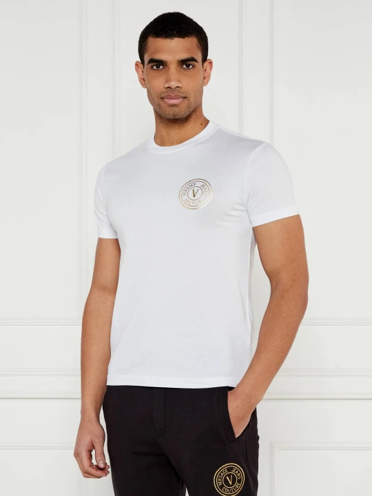 Zdjęcie produktu Versace Jeans Couture T-shirt | Slim Fit biały