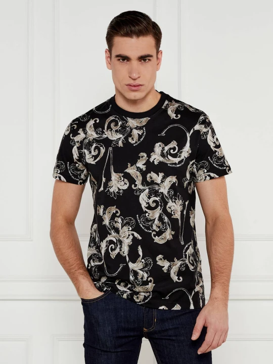 Zdjęcie produktu Versace Jeans Couture T-shirt | Slim Fit czarny