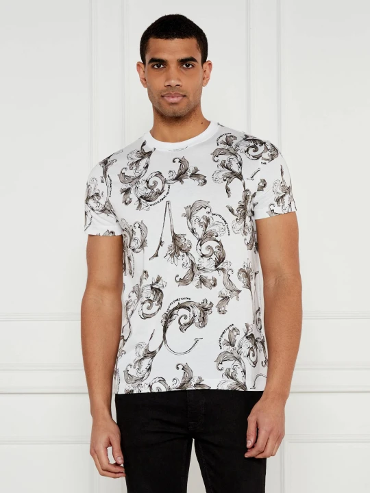 Zdjęcie produktu Versace Jeans Couture T-shirt | Slim Fit biały