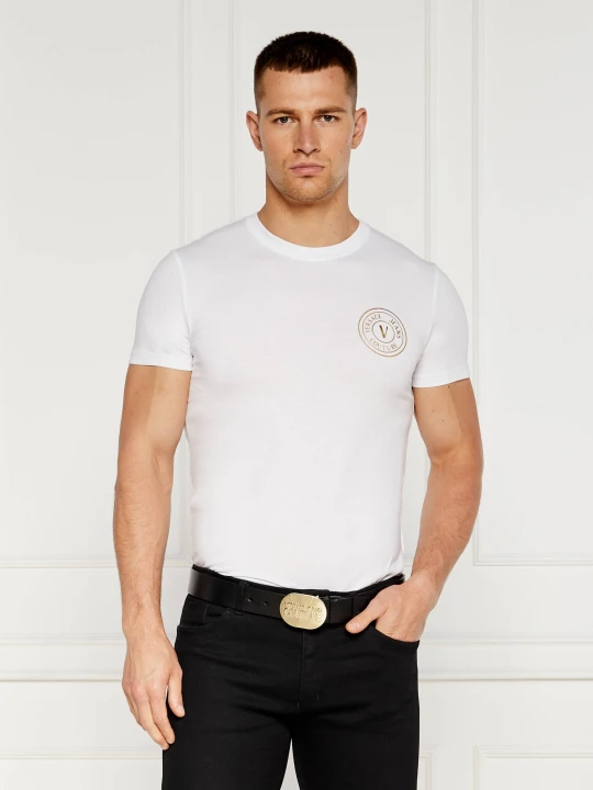 Zdjęcie produktu Versace Jeans Couture T-shirt | Slim Fit biały
