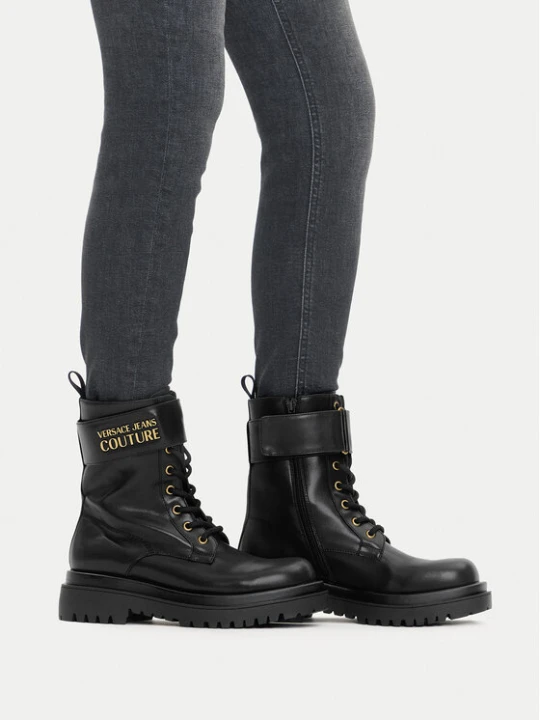 Zdjęcie produktu Versace Jeans Couture Trzewiki 79VA3S64 Czarny