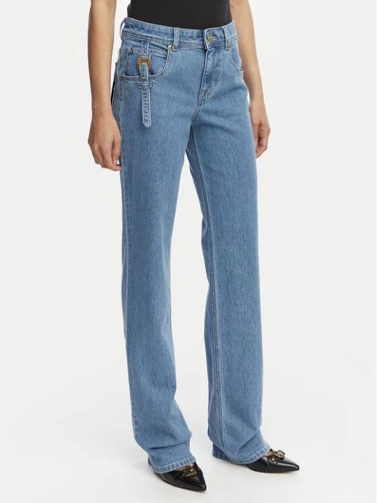 Zdjęcie produktu Versace Jeans Jeansy 80HAB58B DW126M43 Niebieski Slim Fit