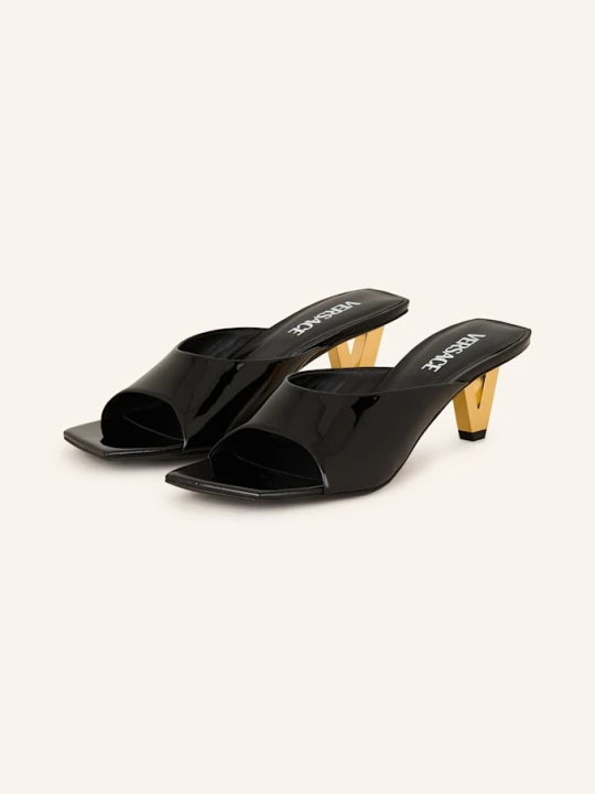 Zdjęcie produktu Versace Klapki Typu Mules schwarz CZARNY