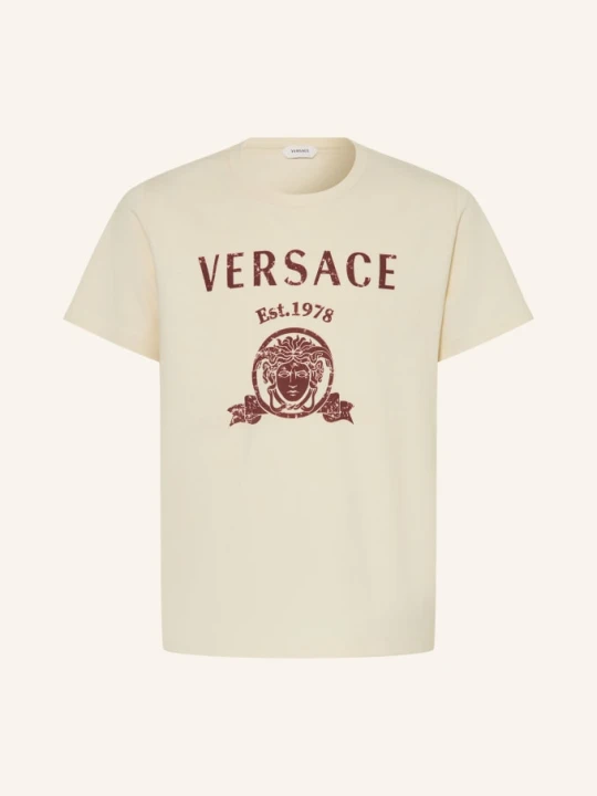 Zdjęcie produktu Versace Koszulka weiss KREMOWY