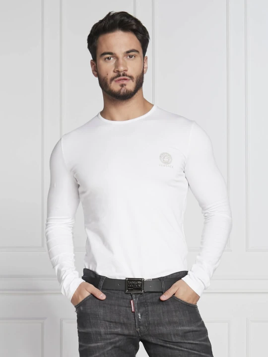 Zdjęcie produktu Versace Longsleeve 2-pack | Slim Fit biały