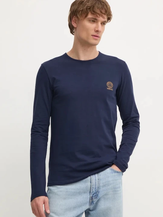 Zdjęcie produktu Versace longsleeve granatowy