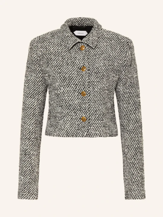 Zdjęcie produktu Versace Marynarka Z Tkaniny Bouclé schwarz