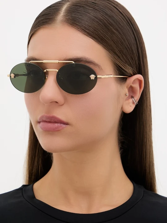 Zdjęcie produktu Versace okulary przeciwsłoneczne damskie złoty