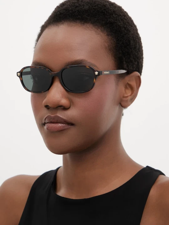 Zdjęcie produktu Versace okulary przeciwsłoneczne damskie brązowy