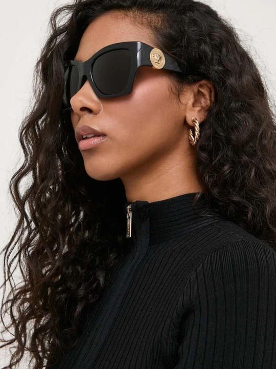 Zdjęcie produktu Versace okulary przeciwsłoneczne czarny