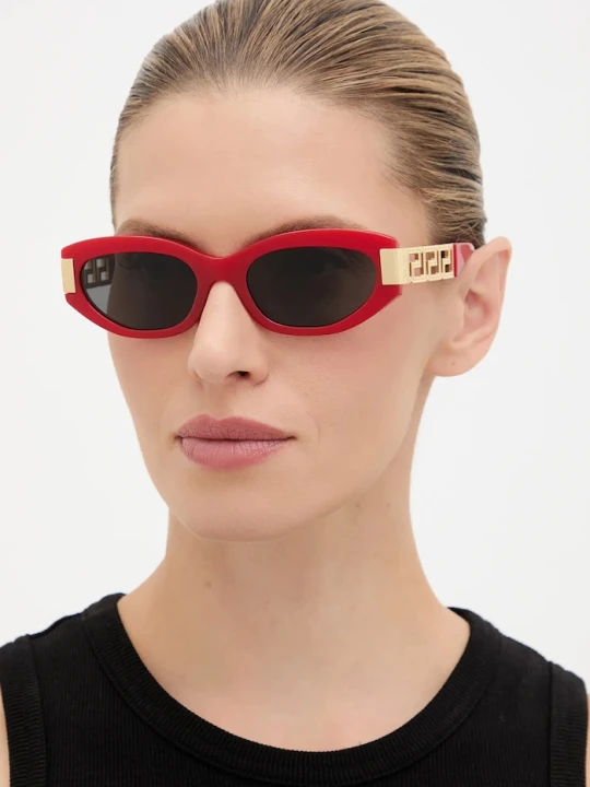 Zdjęcie produktu Versace okulary przeciwsłoneczne czerwony