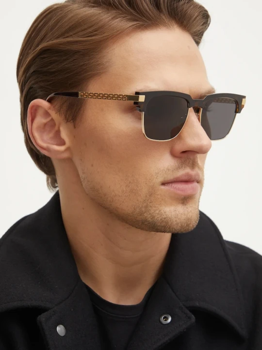 Zdjęcie produktu Versace okulary przeciwsłoneczne brązowy