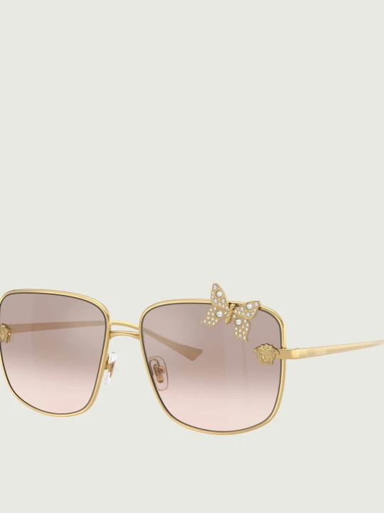 Zdjęcie produktu Versace Okulary przeciwsłoneczne VE2282 złoty