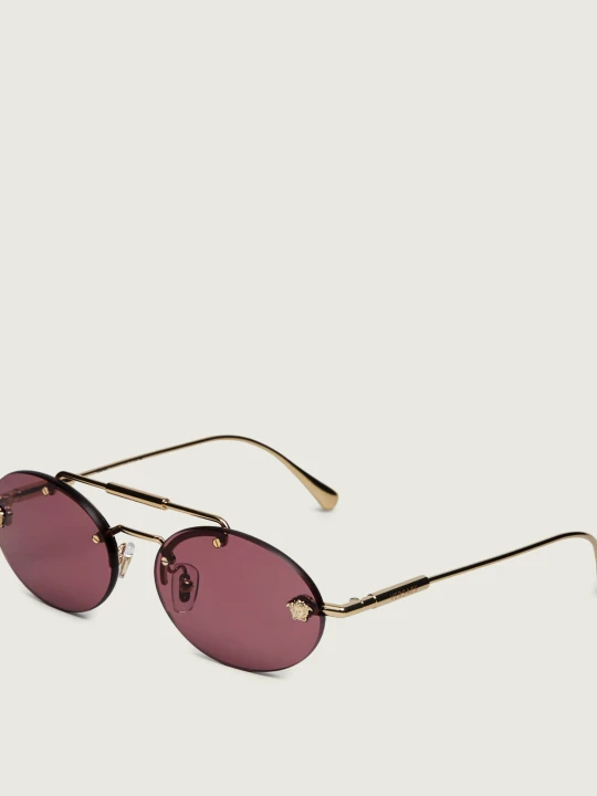 Zdjęcie produktu Versace Okulary przeciwsłoneczne VE2295 złoty