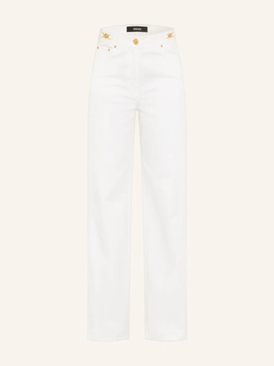 Zdjęcie produktu Versace Proste Dżinsy weiss 1D110 1D110-White
