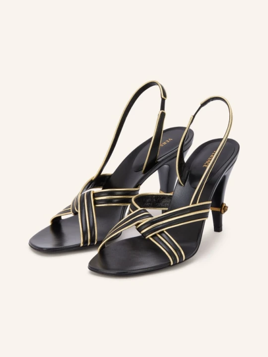 Zdjęcie produktu Versace Sandały Na Obcasie schwarz