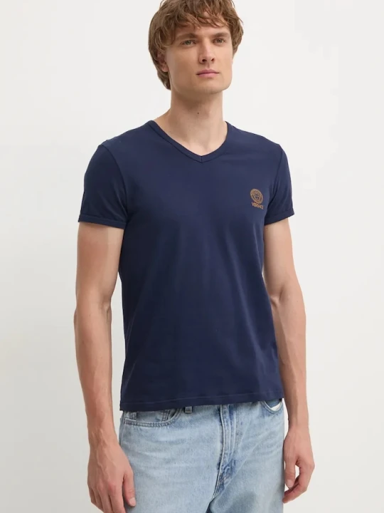 Zdjęcie produktu Versace t-shirt granatowy