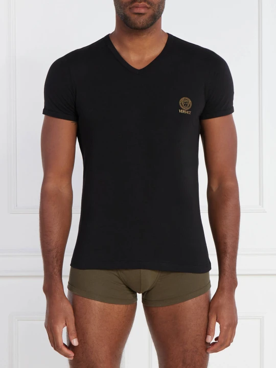Zdjęcie produktu Versace T-shirt | Regular Fit | stretch czarny