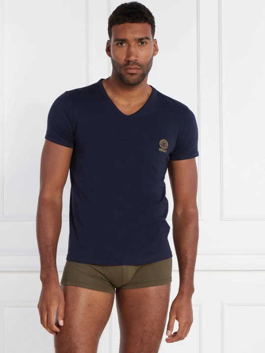 Zdjęcie produktu Versace T-shirt | Regular Fit | stretch granatowy