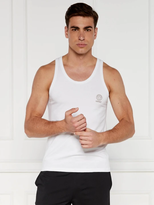 Zdjęcie produktu Versace Tank top | Slim Fit biały