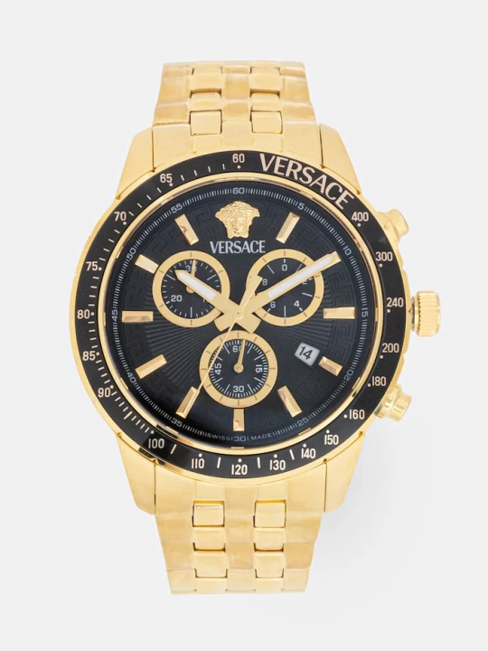 Zdjęcie produktu Versace zegarek męski złoty