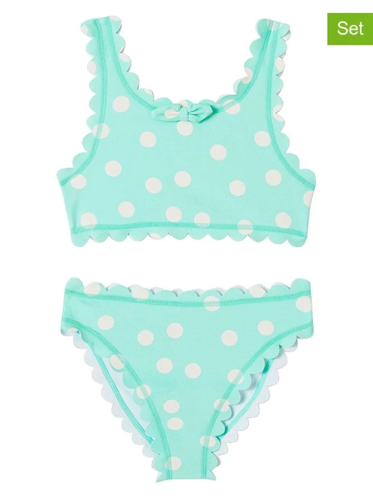 Zdjęcie produktu vertbaudet Bikini w kolorze turkusowym rozmiar: 104