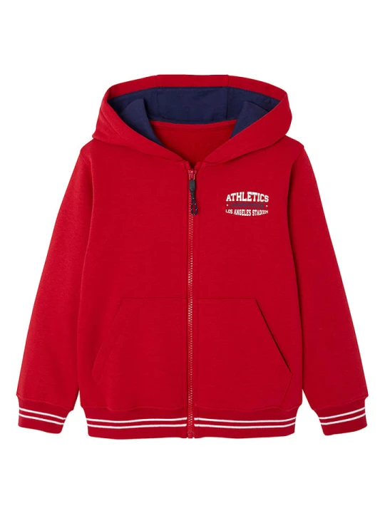 Zdjęcie produktu vertbaudet Bluza w kolorze czerwonym rozmiar: 92