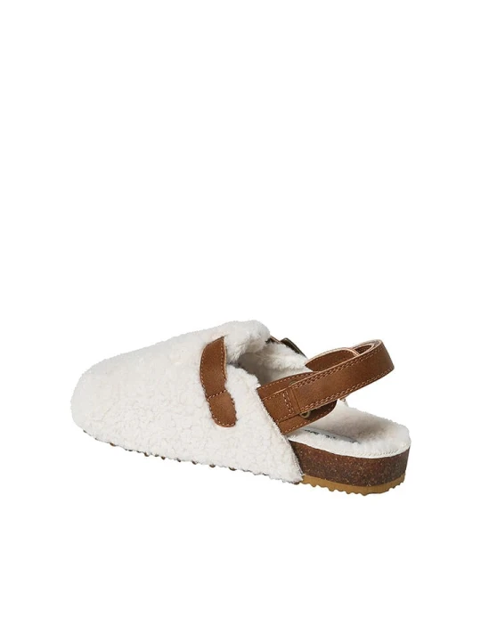 Zdjęcie produktu vertbaudet Slippersy w kolorze białym rozmiar: 27