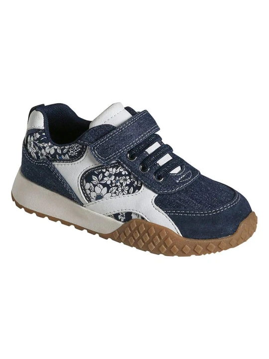 Zdjęcie produktu vertbaudet Sneakersy w kolorze granatowo-białym rozmiar: 26