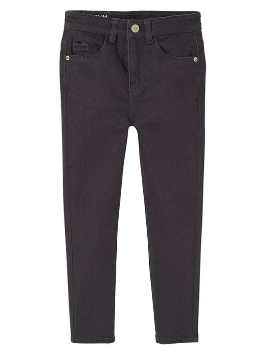 Zdjęcie produktu vertbaudet Spodnie - Slim fit - w kolorze czarnym rozmiar: 122