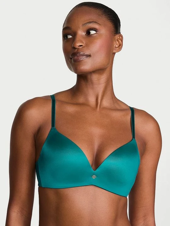 Zdjęcie produktu Very Sexy Biustonosz push-up bez fiszbin So Obsessed Victoria's Secret Zielony
