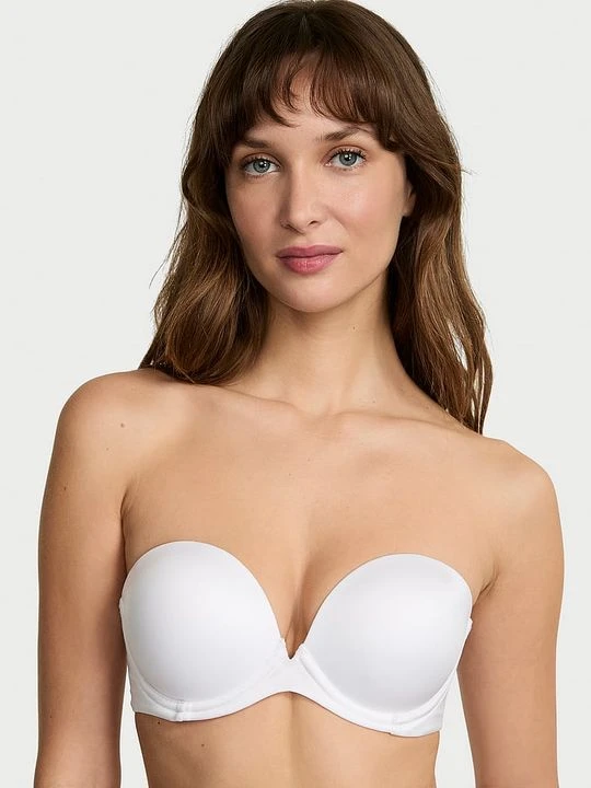 Zdjęcie produktu Very Sexy Biustonosz push-up bez ramiączek Strapless Victoria's Secret Biały
