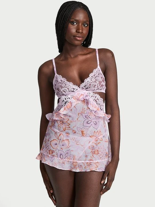 Zdjęcie produktu Very Sexy Fartuszek i stringi Vintage Blossom Babydoll Victoria's Secret