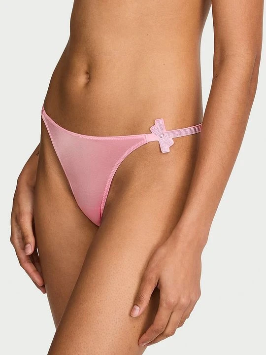 Zdjęcie produktu Very Sexy Stringi Shine Bow Victoria's Secret Różowy